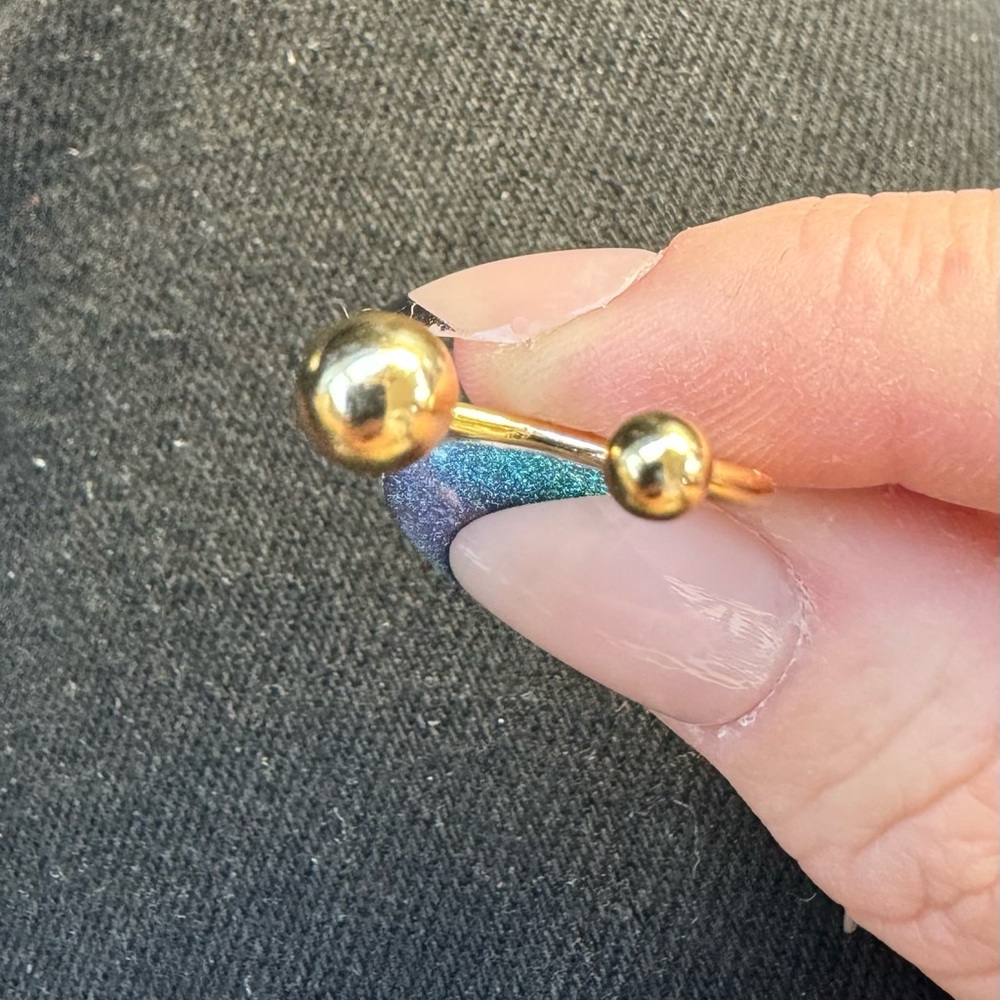 Madewell Bubble Ball Ring - size 6 - Picture 3 of 4